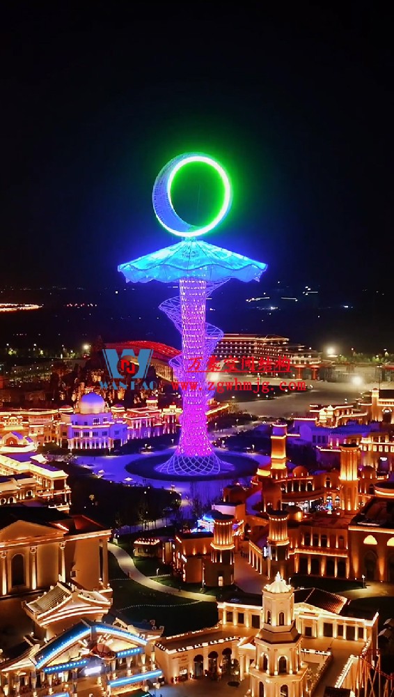 身姿輕盈，造型優(yōu)美的膜結構建筑