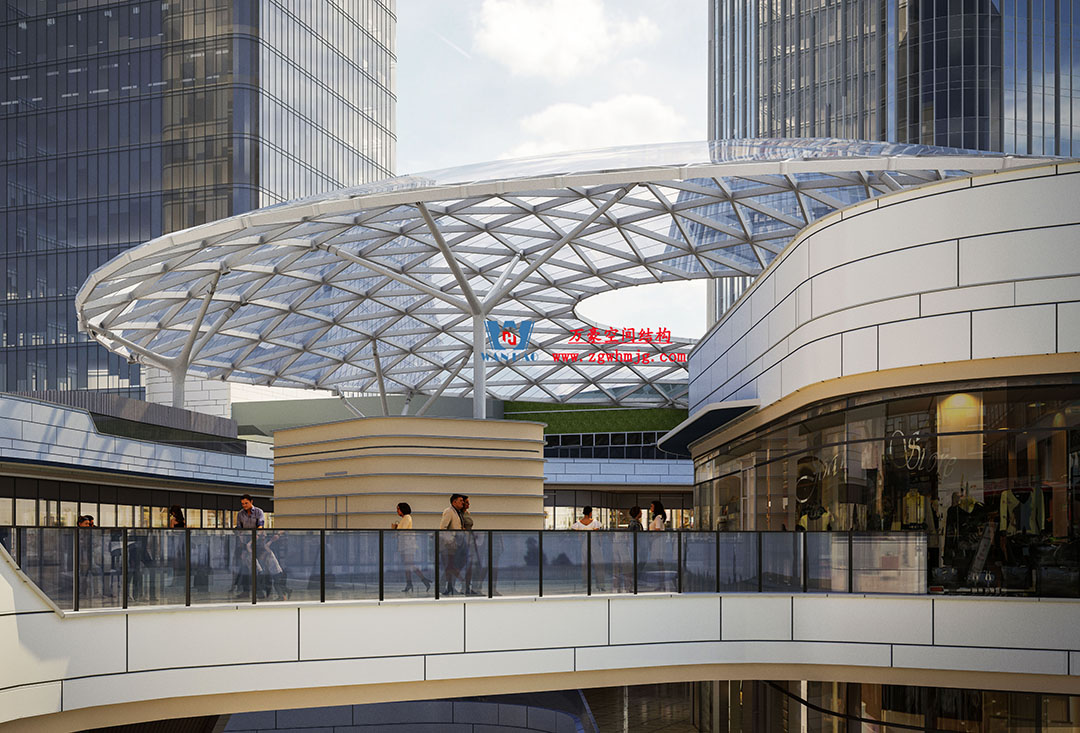 攻堅克難，全速推進|這個ETFE商業(yè)天幕迎來新進展