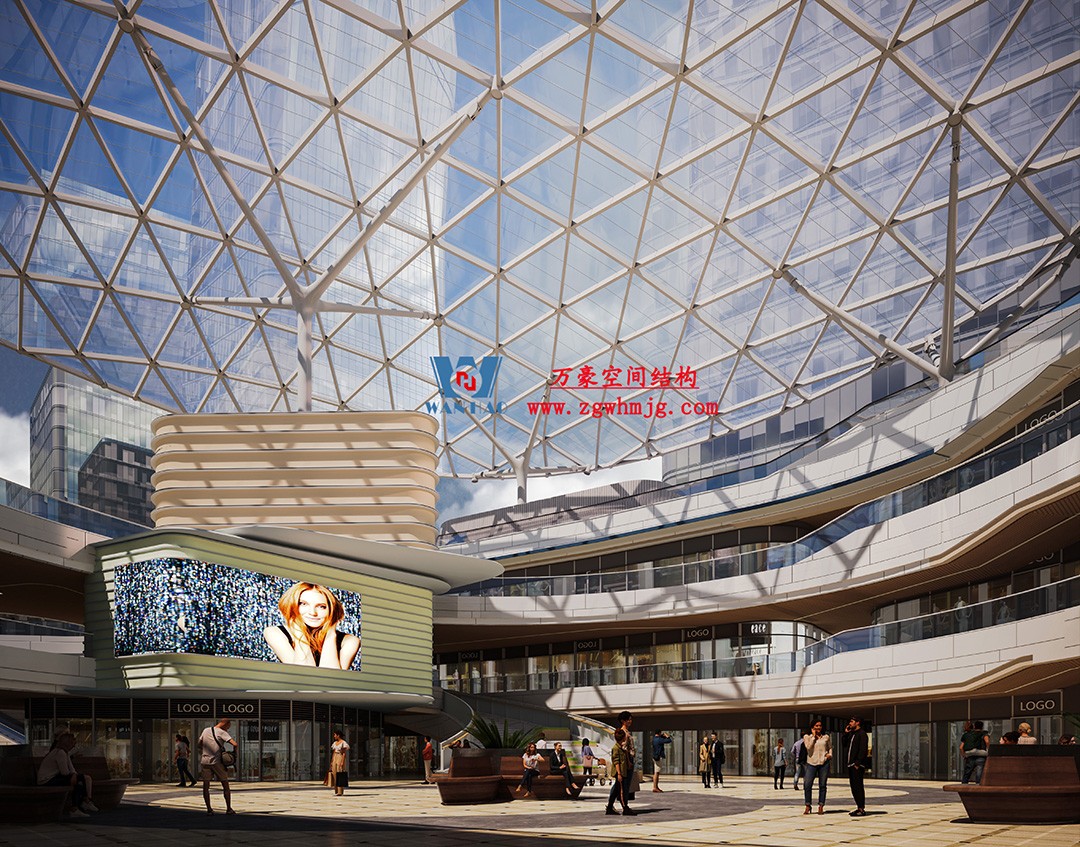 攻堅克難，全速推進|這個ETFE商業(yè)天幕迎來新進展