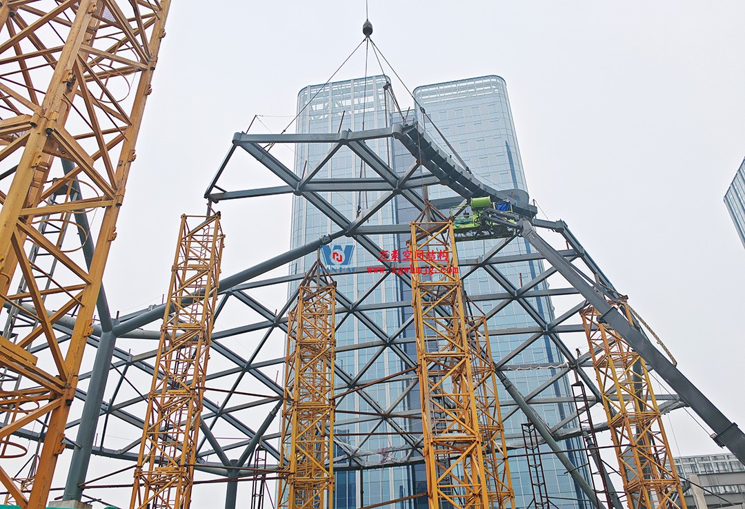 攻堅克難，全速推進|這個ETFE商業(yè)天幕迎來新進展