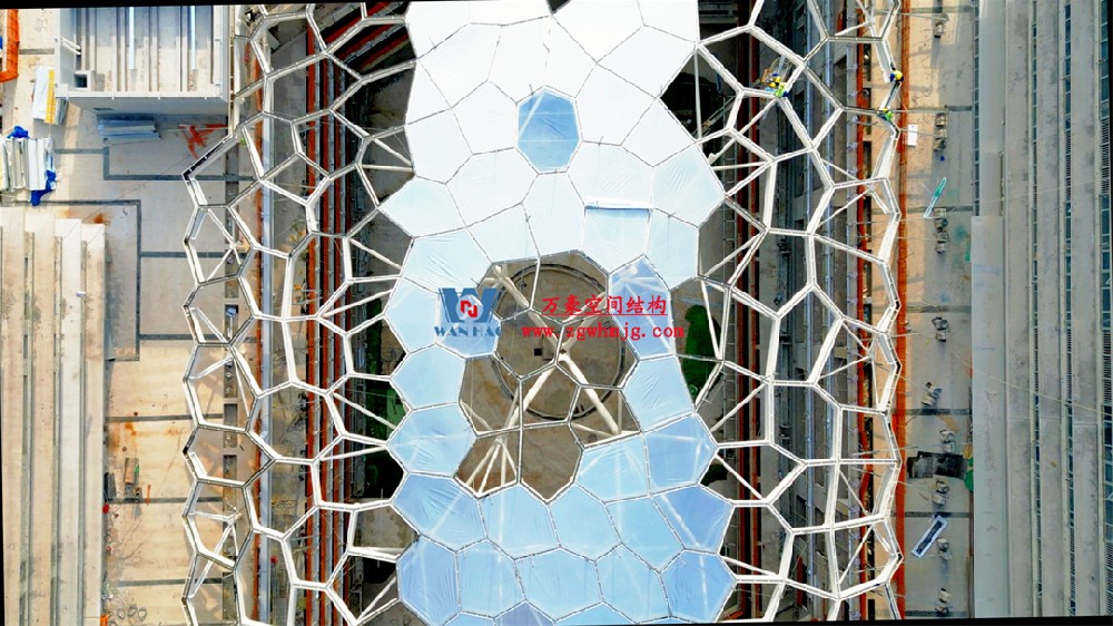 浙江萬豪空間結(jié)構(gòu)集團(tuán)有限公司安吉云安里項(xiàng)目膜結(jié)構(gòu)工程進(jìn)展報告