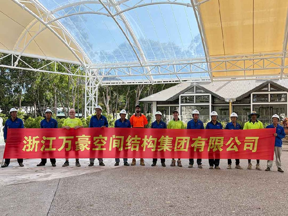 澳大利亞噴泉廣場雙膜天幕驚艷落地，ETFE+PTFE演繹建筑黑科技