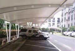 湖州吳興區公安局膜結構完工